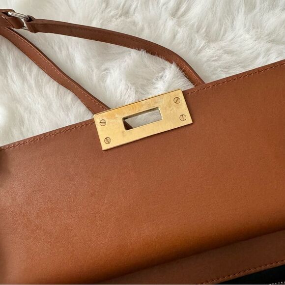 Vintage Balenciaga Le Dix Cartable Bag Caramel - Picture 10 of 12